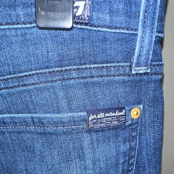 7 For All Mankind Josefina Skinny Boyfriend Button-fly Jeans - Picture 9 of 10